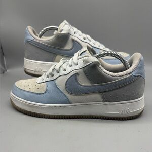 Air Force 1 Low Premium 'Light Armory Blue' Women Size 9 Shoes Trending Sneakers